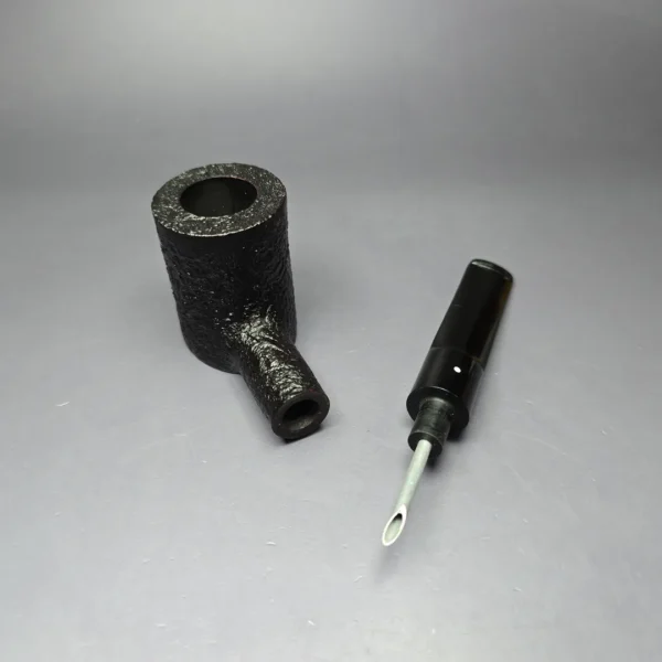 Dunhill 2023 Shell Briar 5222 Sandblasted Poker Estate Briar Pipe, Unsmoked - Image 12