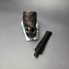 James Upshall Bark Group 5 Partially Rusticated Billiard Estate Briar Pipe, Unsmoked - Image 12