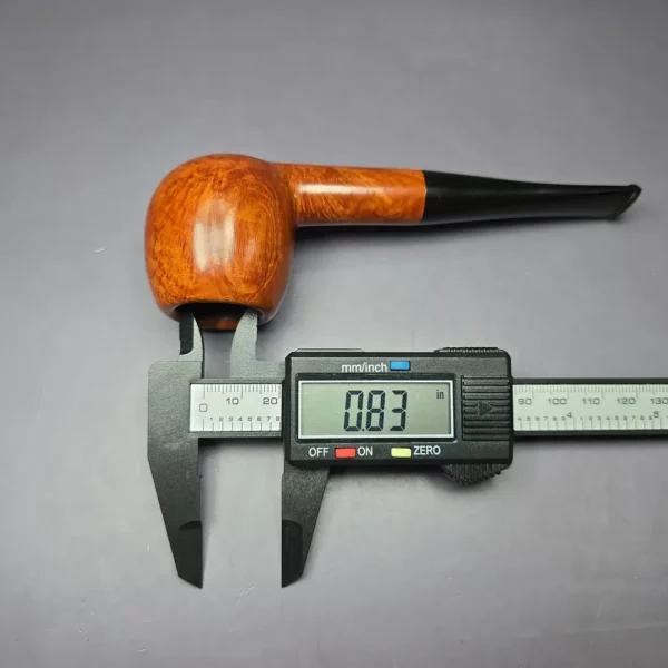 Sasieni Family Era Four Dot Natural Hurlingham Smooth Estate Briar Pipe, Unsmoked - Image 13