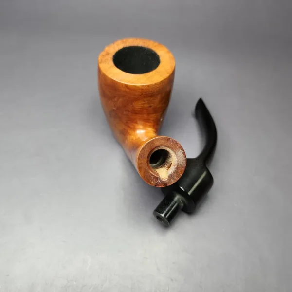 GBD Smooth Bent Billiard Sitter Estate Briar Pipe, English Estates - Image 13
