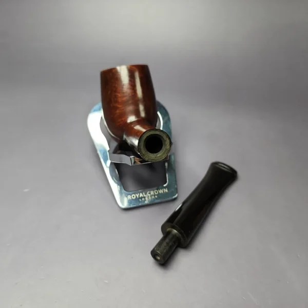 James Upshall Tilshead Group 5 Smooth Billiard Estate Briar Pipe, Unsmoked - Image 13