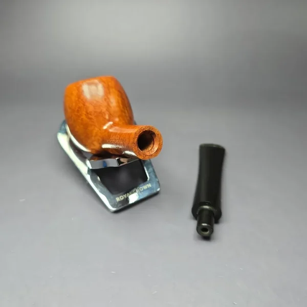Sasieni Family Era Four Dot Natural Hurlingham Smooth Estate Briar Pipe, Unsmoked - Image 14