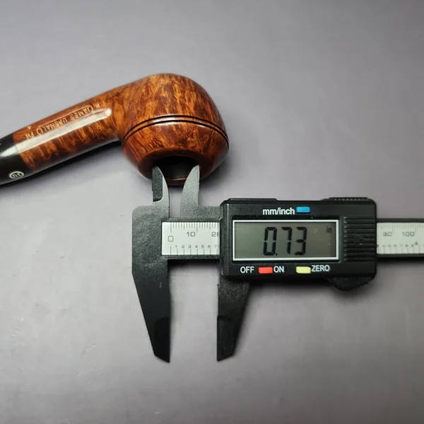 James Upshall P Grade Group 4 Smooth Rhodesian Estate Briar Pipe, Unsmoked - Image 9