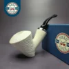 MBSD Meerschaum Silver Jekyll & Hyde Dublin RC Block Meerschaum Pipe, New