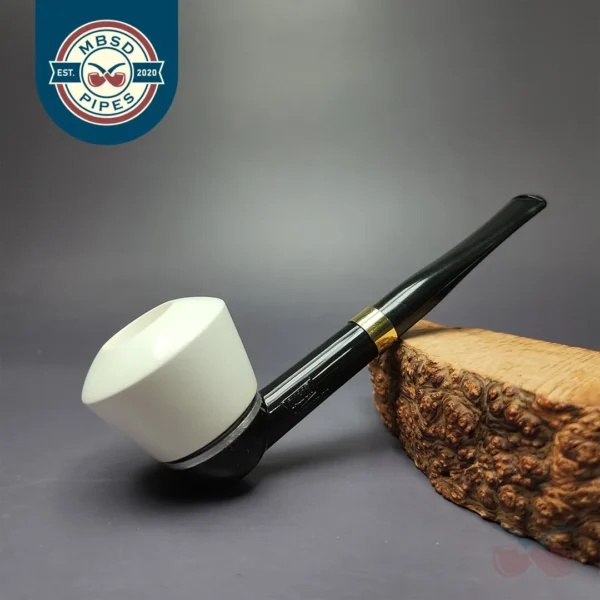 Falcon International with MBSD Meerschaum Block Meerschaum Bowl Pipe, New, 6mm