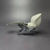 MBSD Meerschaum Silver Rustic Cobra Block Meerschaum Pipe, New - Image 3