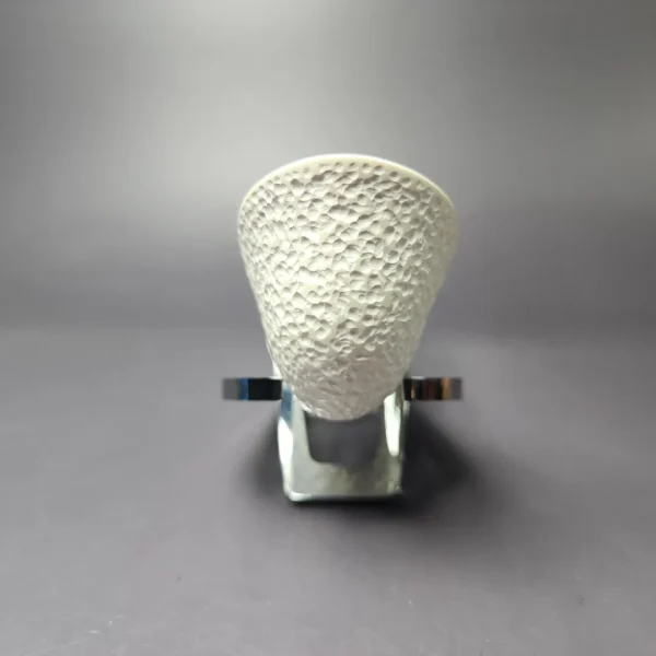 MBSD Meerschaum Silver Rustic Cobra Block Meerschaum Pipe, New - Image 4