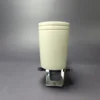 MBSD Meerschaum Silver Smooth Poker Reverse Calabash Block Meerschaum Pipe, New - Image 4