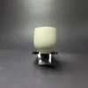 MBSD Meerschaum Deluxe Smooth Pot Block Meerschaum Pipe, Briar-Mortise, New - Image 4