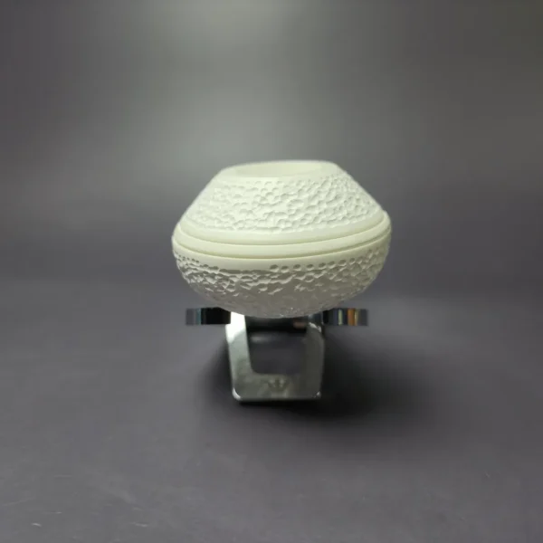 MBSD Meerschaum Deluxe Rusticated Bullcap Block Meerschaum Pipe, Briar-Mortise, New - Image 4