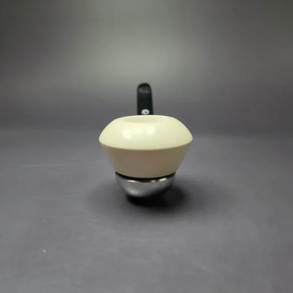 Falcon Chrome Dental w/ MBSD Meerschaum Rhodesian Block Meerschaum Bowl Pipe, New - Image 4