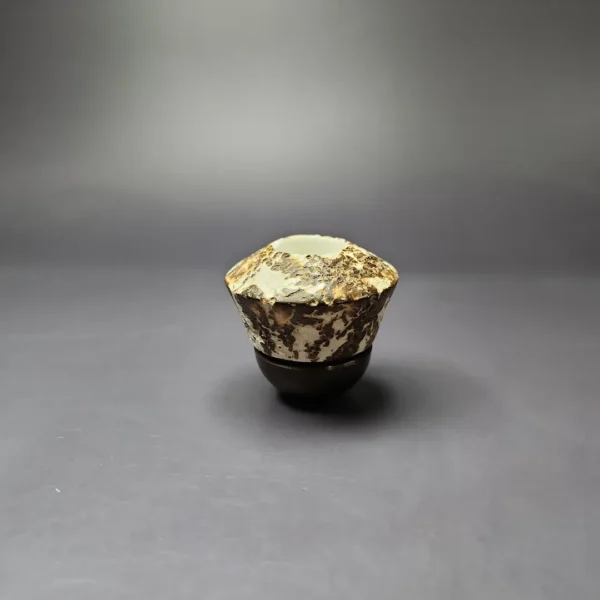 Falcon Extra Dental w/ MBSD Meerschaum Dublin Block Meerschaum Bowl Pipe, New - Image 4