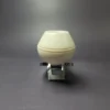 MBSD Meerschaum Deluxe Smooth Bullcap Block Meerschaum Pipe, Briar-Mortise, New - Image 4