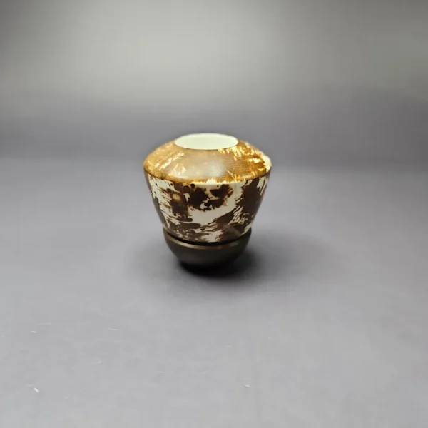 Falcon Extra Dental w/ MBSD Meerschaum Dublin Block Meerschaum Bowl Pipe, New - Image 4