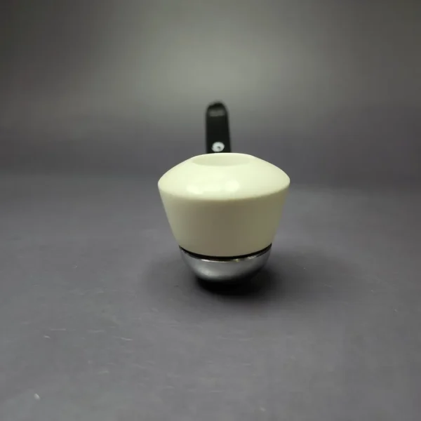 Falcon Chrome Dental w/ MBSD Meerschaum Dublin Block Meerschaum Bowl Pipe, New - Image 4