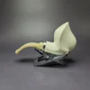 MBSD Meerschaum Silver Reverse Calabash Block Meerschaum Pipe, New - Image 4