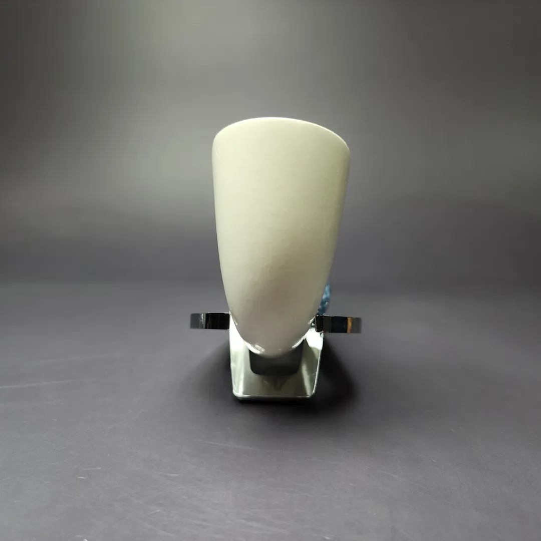 MBSD Meerschaum Silver Pickaxe Reverse Calabash Block Meerschaum Pipe, New - Image 4