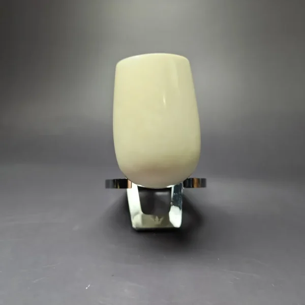 MBSD Meerschaum Silver Army Mount Billiard Block Meerschaum Pipe, New - Image 4