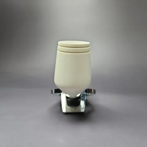 MBSD Meerschaum Silver Cutty Reverse Calabash Block Meerschaum Pipe, New - Image 4