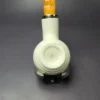 MBSD Meerschaum Silver Reverse Calabash Author Block Meerschaum Pipe, New - Image 5