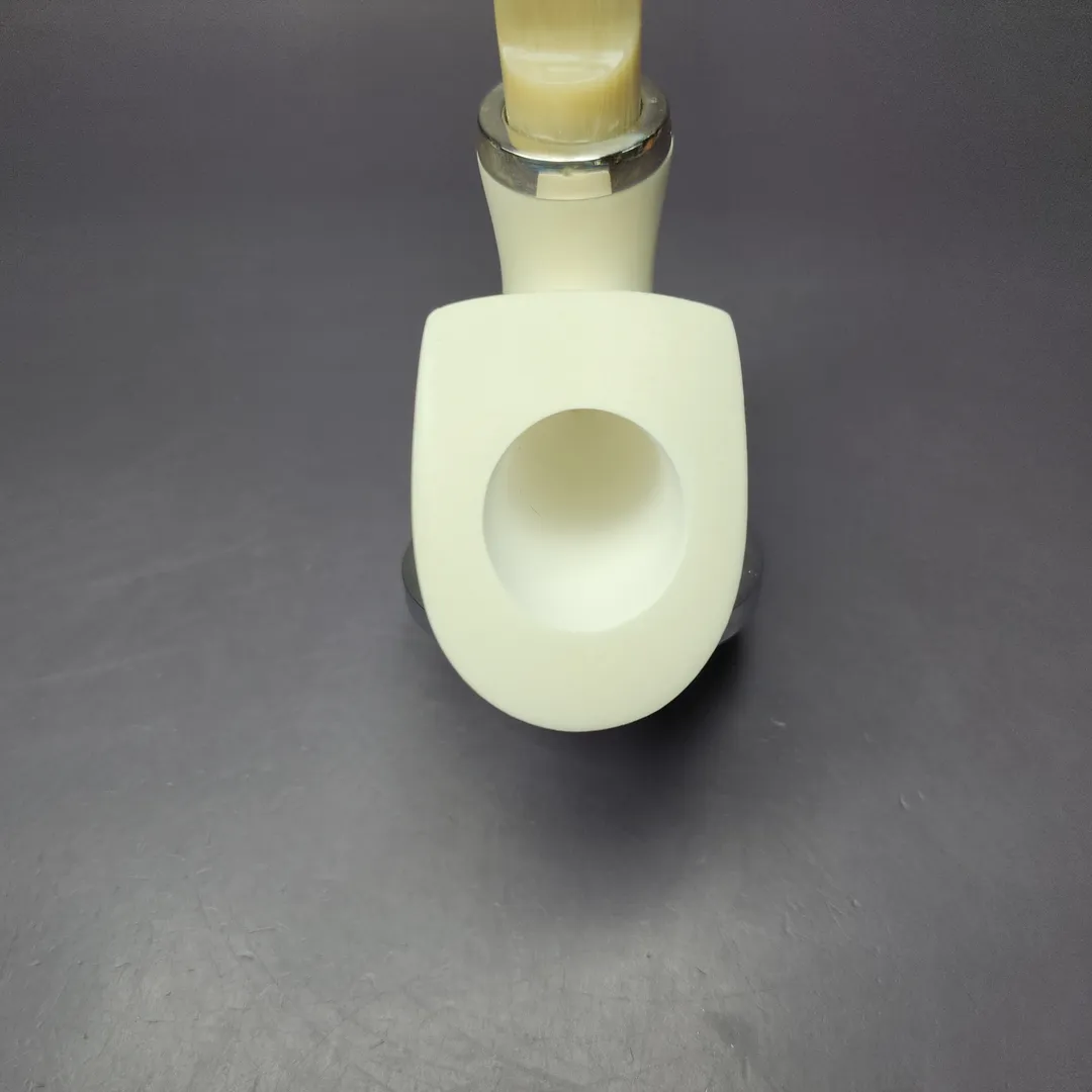 MBSD Meerschaum Silver Pickaxe Reverse Calabash Block Meerschaum Pipe, New - Image 5