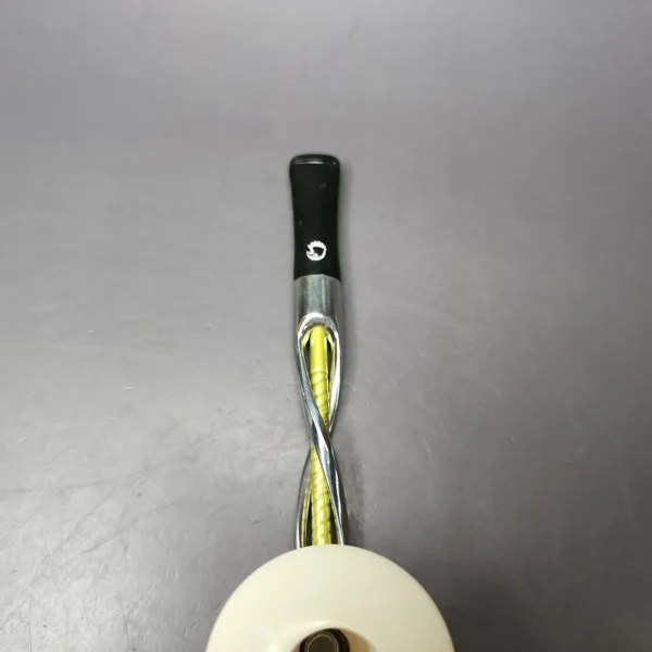 Falcon Shillelagh Green w/ MBSD Meerschaum Rhodesian Block Meerschaum Bowl Pipe, New - Image 6