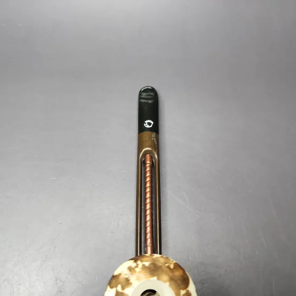 Falcon Extra Multipurpose with MBSD Meerschaum Rhodesian Block Meerschaum Bowl Pipe, New - Image 6
