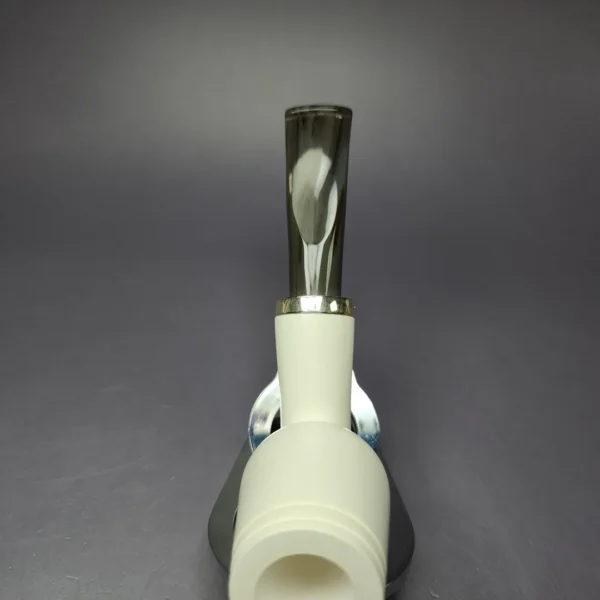 MBSD Meerschaum Silver Cutty Reverse Calabash Block Meerschaum Pipe, New - Image 6