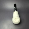 MBSD Meerschaum Silver Reverse Calabash Ukulele Block Meerschaum Pipe, New - Image 7