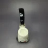 MBSD Meerschaum Silver Reverse Calabash Lattice Oom Paul Block Meerschaum Pipe, New - Image 7