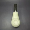 MBSD Meerschaum Silver Reverse Calabash Ukulele Block Meerschaum Pipe, New - Image 7