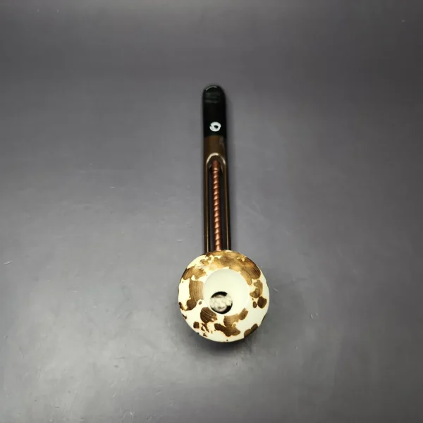 Falcon Extra Multipurpose with MBSD Meerschaum Rhodesian Block Meerschaum Bowl Pipe, New - Image 7