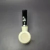 MBSD Meerschaum Silver Rustic Poker Reverse Calabash Block Meerschaum Pipe, New - Image 7