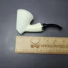 MBSD Meerschaum Silver Jekyll & Hyde Dublin RC Block Meerschaum Pipe, New - Image 8