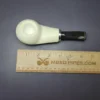 MBSD Meerschaum Silver Reverse Calabash Ukulele Block Meerschaum Pipe, New - Image 8