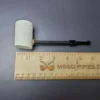 MBSD Meerschaum Deluxe Rusticated Poker Block Meerschaum Pipe, New - Image 9