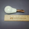 MBSD Meerschaum Silver Rustic Eskimo Reverse Calabash Block Meerschaum Pipe, New - Image 9