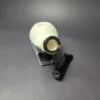MBSD Meerschaum Silver Reverse Calabash Ukulele Block Meerschaum Pipe, New - Image 10