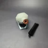 MBSD Meerschaum Deluxe Rusticated Bullcap Block Meerschaum Pipe, Briar-Mortise, New - Image 10