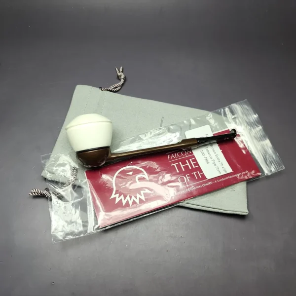 Falcon Extra Dental with MBSD Meerschaum Block Meerschaum Bowl Pipe, New - Image 11