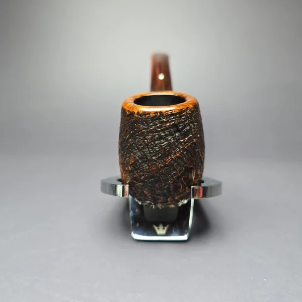 Dunhill 1983 Cumberland 41022 Sandblasted Bent Billiard Estate Briar Pipe, Unsmoked - Image 4
