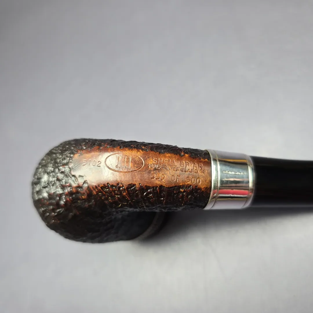 Dunhill Christmas 2004 Shell Briar w/ Case & Tamper Estate Briar Pipe, English Estates - Image 11