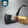 Mauro Armellini XL Rusticated Calabash Estate Briar Pipe, Italian Estates