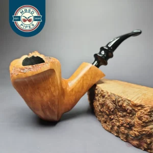 Nording Natural Smooth Freehand Estate Briar Pipe, Unsmoked