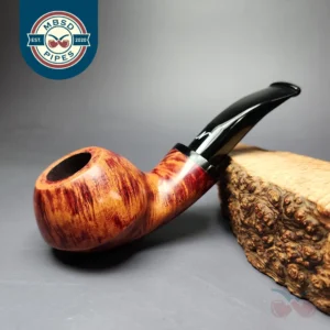 Nording Limited (A) Smooth Squat Tomato Estate Briar Pipe, Unsmoked