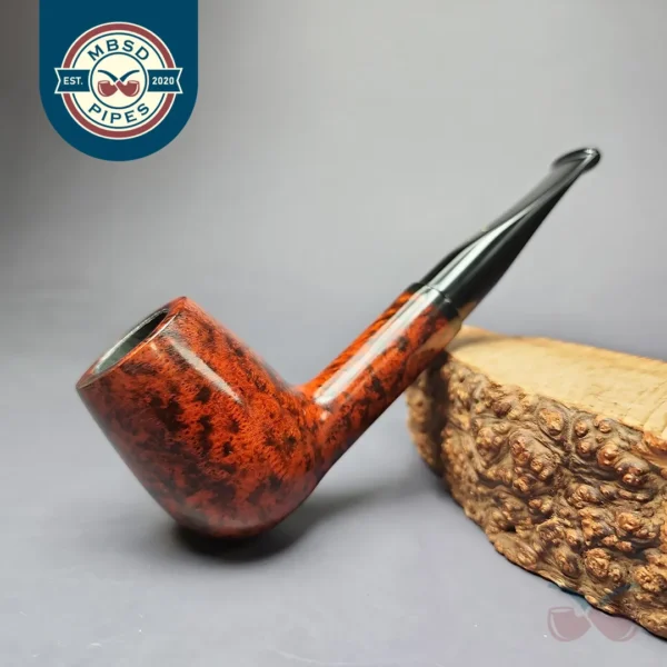 Nording Valhalla 502 Smooth Brandy Estate Briar Pipe, Unsmoked