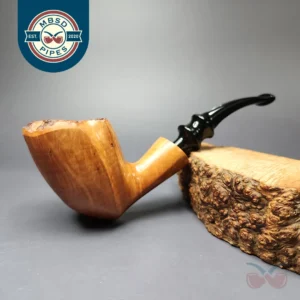 Nording Virgin Grain 2 Smooth Freehand Estate Briar Pipe, Unsmoked