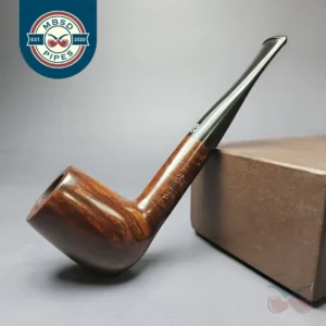 James Upshall Tilshead Group 5 Smooth Billiard Estate Briar Pipe, Unsmoked