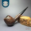 Dunhill 1956 Shell Briar ODA 806 Sandblasted Apple Estate Briar Pipe, English Estates