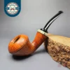 Sebastian Heck Partially Sandblasted Rhodesian w/ Mammoth Estate Briar Pipe, Unsmoked